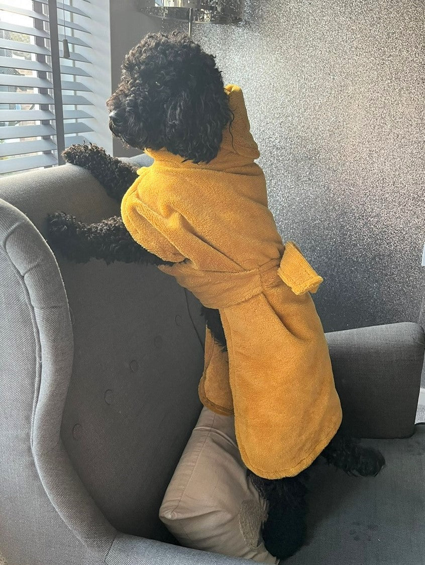Bamboo Dog Drying Robe – Pawsome Suits