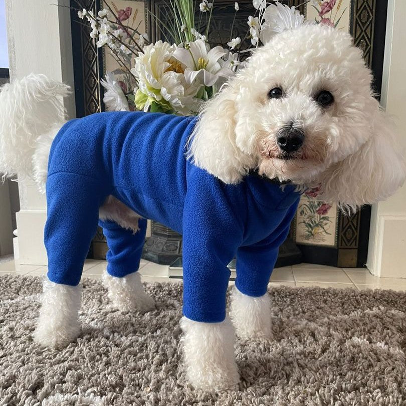 4 Leg Dog Suit in Polar Fleece (SALE COLOURS)